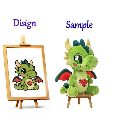 CE CPC Manufacturer's Custom Cute Stuffed Animal Toys Low MOQ OEM ODM Super Soft Plush PP Cotton Filling Custom Design Plushie