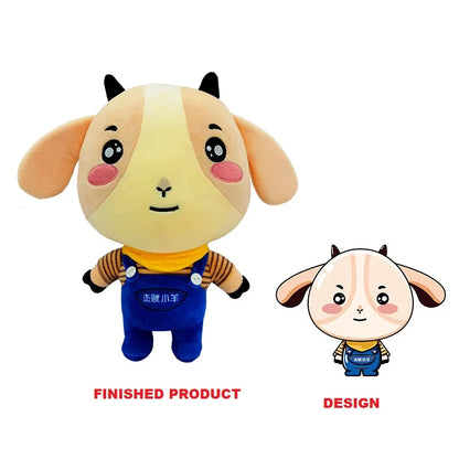 Custom Plush Teddy Bear with PP Cotton Filling Small MOQ 1 Piece Custom Personalized Illustrations