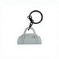 Hot Selling 3D Cartoon Gym Rubber Keychain Creative Anime 3D Yoga Bag Pendant Fitness Cool Key Chain