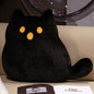 2026 New Custom Soft Cute Halloween Ghost Cat Plush Pillow Stuffed Pillow  Festival Decoration Black Cat