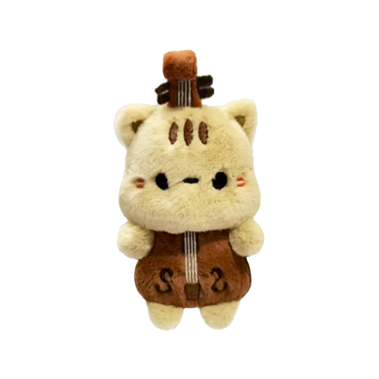 Factory Direct Custom Cute Cat Pendant Adorable Stuffed Animal Toy OEM Services Print Logo and Text As Promotional Gift