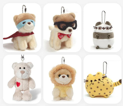 Manufacturer Experienced Custom Plush Charm Keychain Free Modifications No MOQ