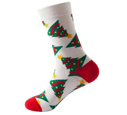 2026 New Custom Soft Cute Christmas Stocking Gift for Kids Stocking Snowman and Christmas Tree
