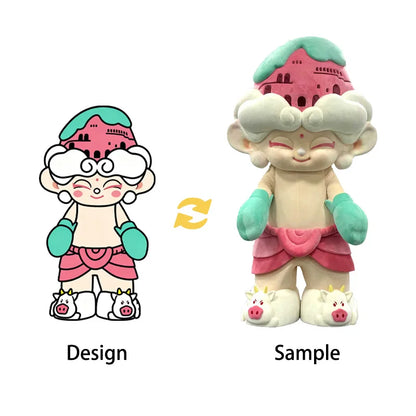 Custom Cartoon Plush Toy  Heart-Hugging Doll Ideal Promotional Gift for Corporate Events OEM/ODM Supported