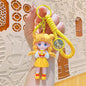 Beautiful Girl Keychain Doll Ornaments Exquisite Pendant Key Chain Creative Jewelry Gift Cartoon Wholesale