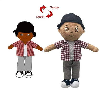 CE ASTM OEM ODM Custom Made Plush Toy Stuffed Animal Make Your Own Plushie  Custom Plush Dolls