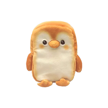 OEM/ODM Custom Cute Bread Penguin Plush Toy Animal Plush Keychain, Cultural Creative IP Derivative Development and Manufacturing