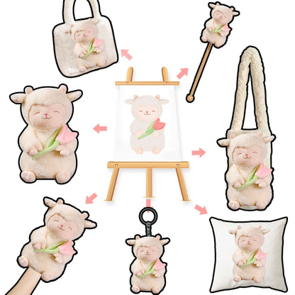 Custom Made Soft Toys 10cm 15cm 20cm Cute Plush Idol Cotton Doll Key Chain Custom Kpop Star Doll Figure Plush Keychains