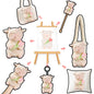 Custom Made Soft Toys 10cm 15cm 20cm Cute Plush Idol Cotton Doll Key Chain Custom Kpop Star Doll Figure Plush Keychains