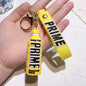 Wholesale 3D PVC Anime Prime Cartoon Keychain 3D Keychain Car Pendant Bag Toy Prime Drink Keychain