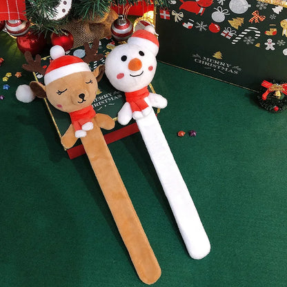Creative Santa Claus Elk Pat Circle Christmas Patted Circle Christmas Bracelet Gifts Ornaments Toys