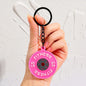 Fitness PVC Keychain Cute Bag Pendant for Women and Men Nice Cartoon Doll Rubber Keychain