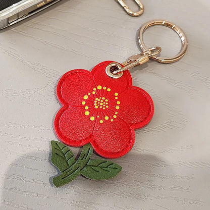 Sunflower Pendant Keyring Access Card Holder Protective Case Gift Set Sunflower Keyring