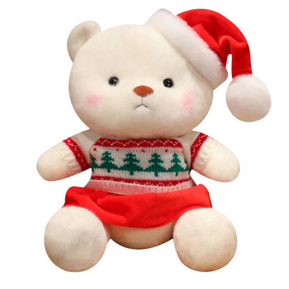 Latest Custom Christmas Limited Plush Bear Decoration Christmas Tree Festival Accessories Bear