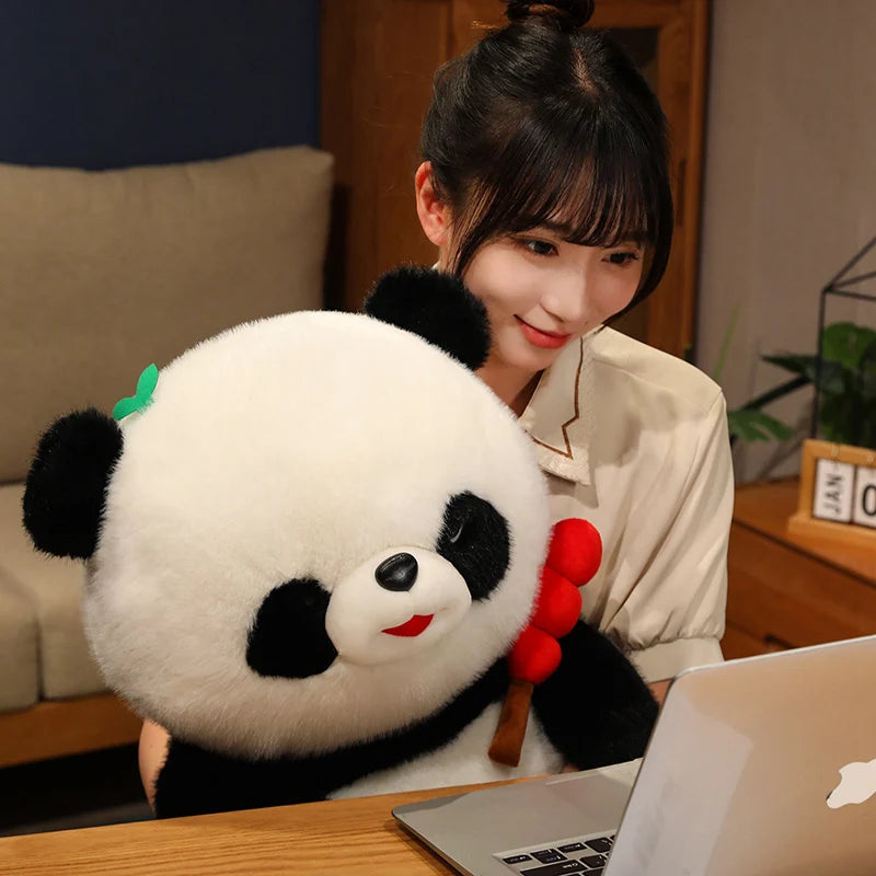 Factory Wholesale High Quality Plush Toys Sugar Treasure Panda Stuffed Animal Toy Panda Decoration