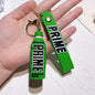 Wholesale 3D PVC Anime Prime Cartoon Keychain 3D Keychain Car Pendant Bag Toy Prime Drink Keychain