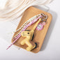 Cute Pony Bag Charm Trendy Phone Case Accessory Car Pu Keychain Wholesale