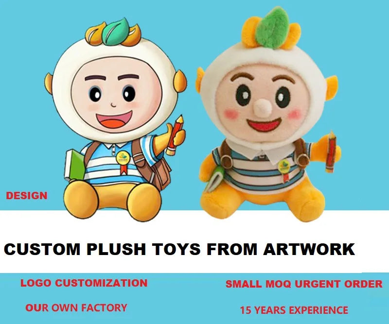 CE ASTM OEM ODM Custom Made Plush Toy Stuffed Animal Make Your Own Plushie  Custom Plush Dolls