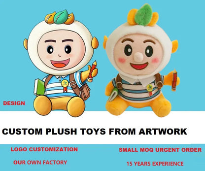 CE ASTM OEM ODM Custom Made Plush Toy Stuffed Animal Make Your Own Plushie  Custom Plush Dolls