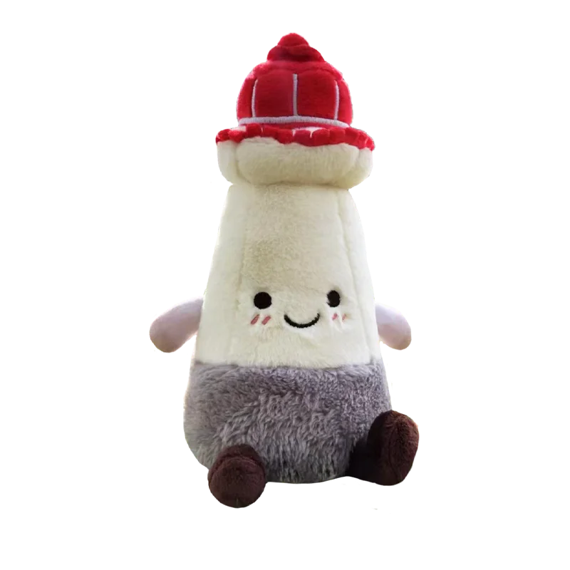 Customizable Lively Lighthouse Tower Plush Dolls Super Soft Simulation Small Toys for Children Mass Produced
