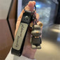 Chameleon Bear Creative KeyChain Violent Bear Wholesale Car Couple Key Pendant Doll Schoolbag Pendant Keychain
