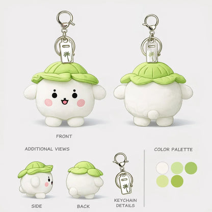 Low MOQ Custom Made Small Kpop Plush Doll Keychains Toy Custom Plush Key Chain