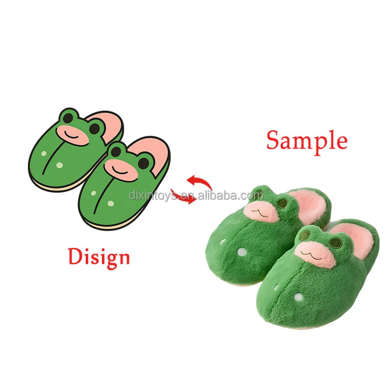 Low Moq Customization Household Custom Logo Slippers High Quality Slippers Indoor Plush Slippers