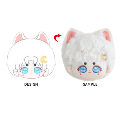 Sample Provided High Quality Custom Kpop Dolls Custom Plush Keychain 10cm and 20cm Doll Custom Face Embroidery