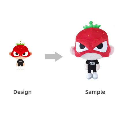 Custom Cute Cartoon Animals Plushies Game Animated Characters Custom  Plush  Keychains