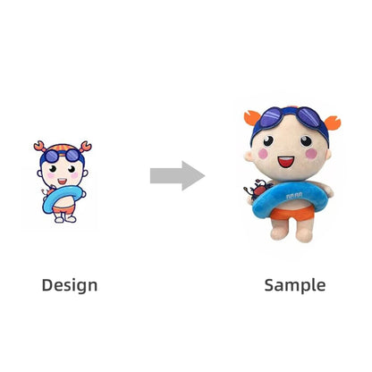 Custom Cute Cartoon Animals Plushies Game Animated Characters Custom  Plush  Keychains