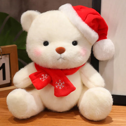 Latest Custom Christmas Limited Plush Bear Decoration Christmas Tree Festival Accessories Bear