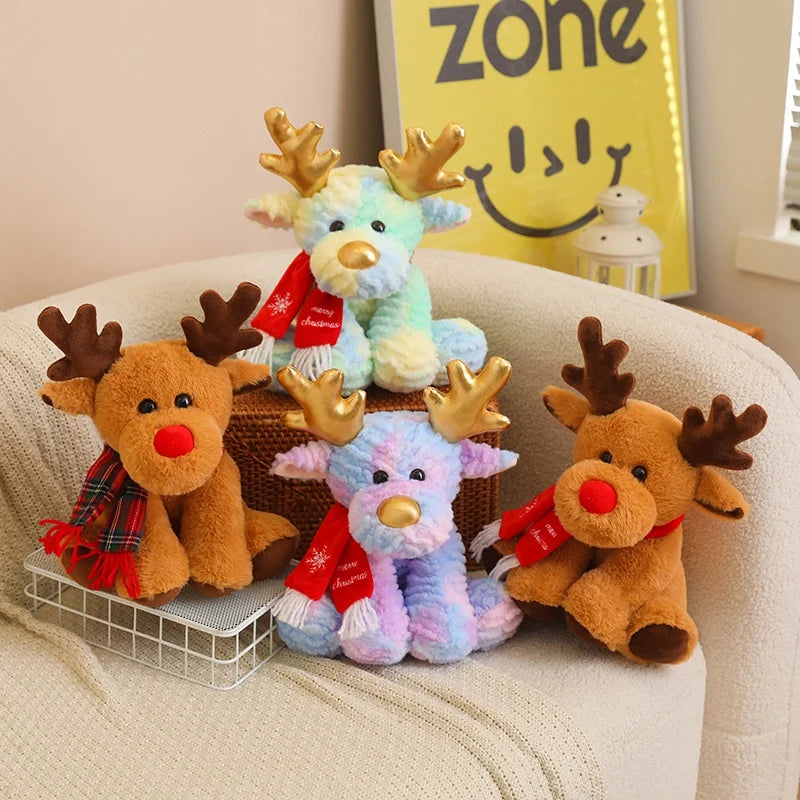 Latest Custom Christmas Limited Plush Deer Decoration Christmas Tree Festival Accessories Deer