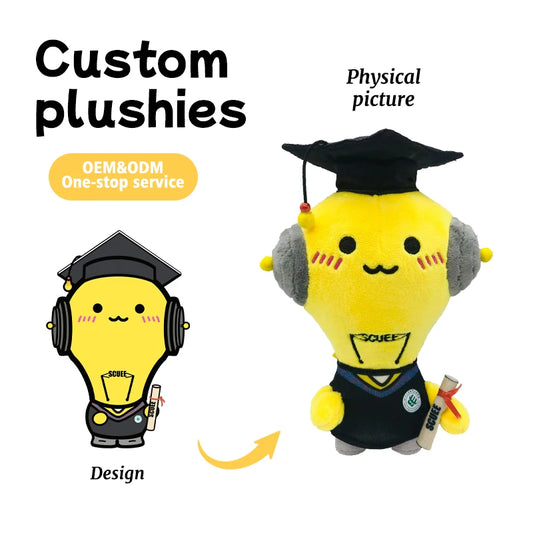 2026 Customizable Bachelor's Clothing Doll for Graduation Ceremony Commemorative Award Surrounding Gift for University