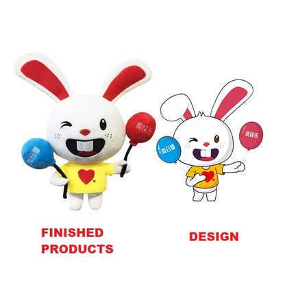 Custom Plush Teddy Bear with PP Cotton Filling Small MOQ 1 Piece Custom Personalized Illustrations
