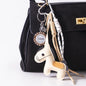 Cute Pony Bag Charm Trendy Phone Case Accessory Car Pu Keychain Wholesale
