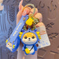 Authentic Cartoon Twelve Zodiac Animals Silicone Keychain Cute and Exquisite Shiba Dog Keychain Couple Backpack Pendant