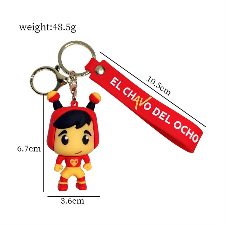 New Arrival Friday Night Funkin Toy Keychain Cute Bag Pendant Personality Rubber Key Ring Festival Gift Toy