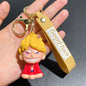 Cartoon Cute Anime One Pieces Luffys Doll Car Bag Pendant Keychain Wholesale Keychain Small Gift