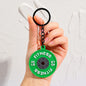 Fitness PVC Keychain Cute Bag Pendant for Women and Men Nice Cartoon Doll Rubber Keychain