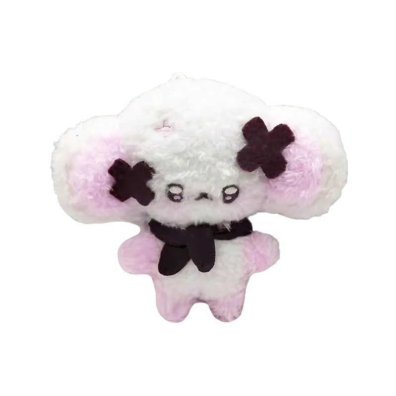 Number One Plushie Manufacturer Plush Toy Key Chain Custom Design Cute Embroidery Cartoon Dog Plush Keychain Toys