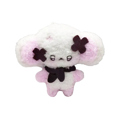 Number One Plushie Manufacturer Plush Toy Key Chain Custom Design Cute Embroidery Cartoon Dog Plush Keychain Toys
