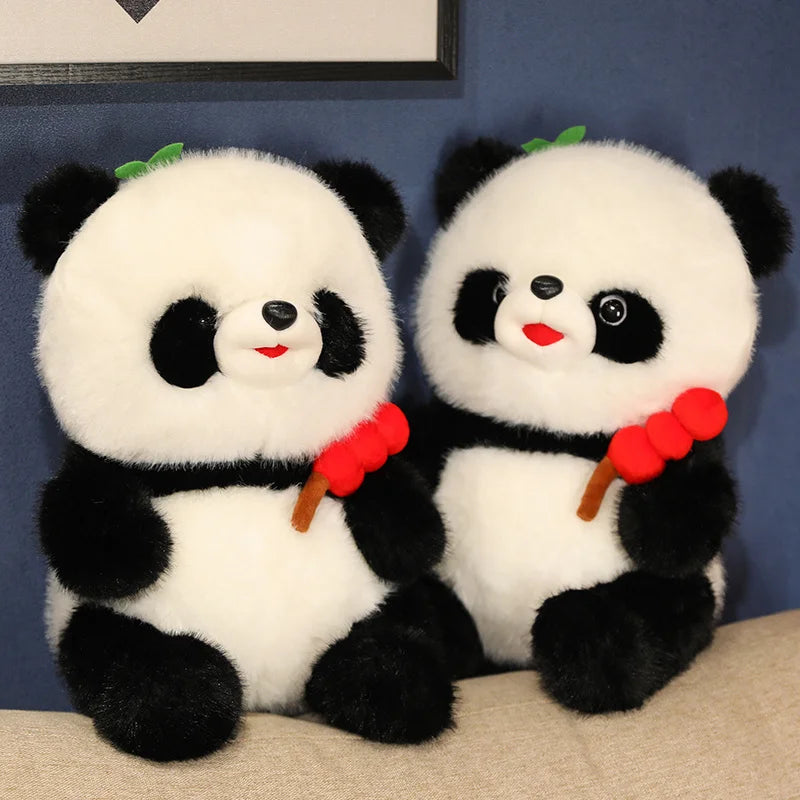 Factory Wholesale High Quality Plush Toys Sugar Treasure Panda Stuffed Animal Toy Panda Decoration
