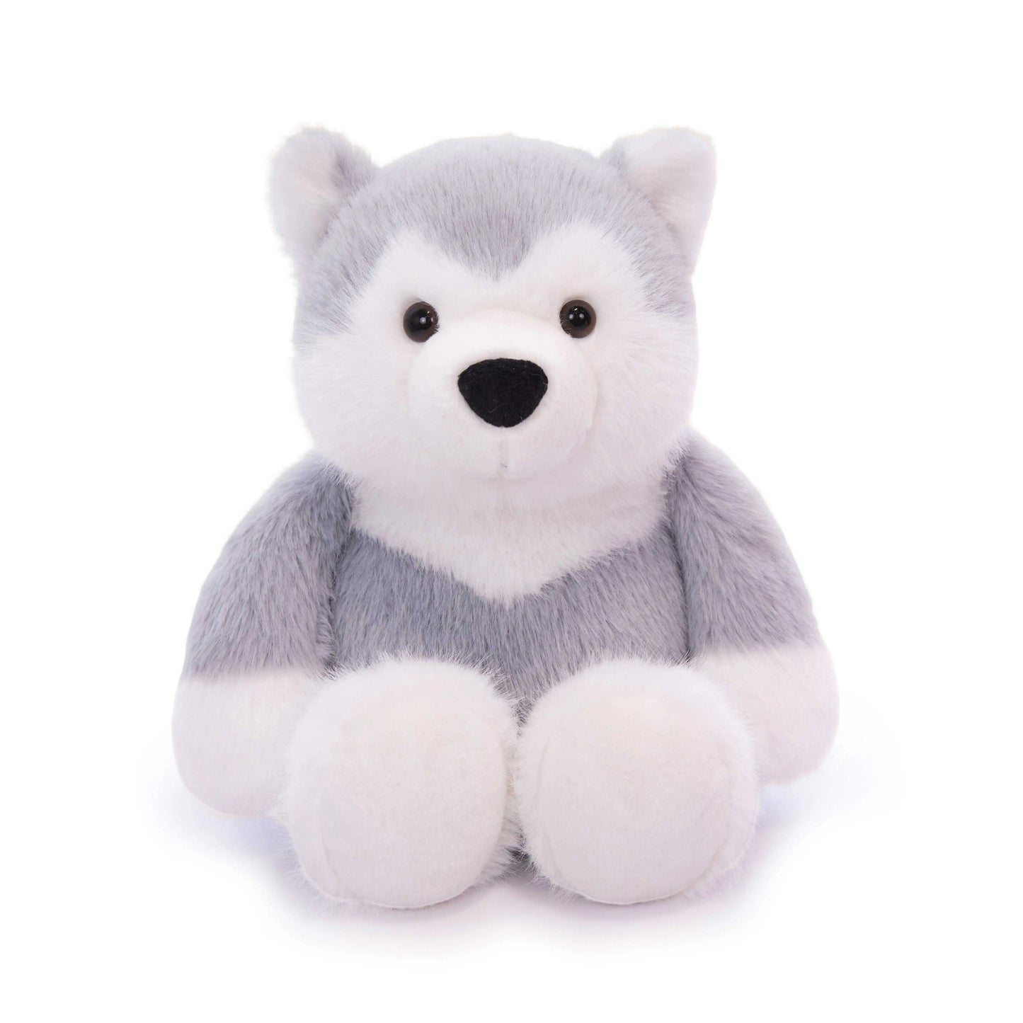 OEM Custom Husky Dolls Plush Pet Toys with Embroidered Techniques Wholesale Dog Toys for Birthday Gifts