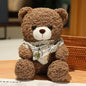 25cm High Quality Factory Wholesale Teddy Bear Series Multiple Kinds of Teddy Bears with Silk Scarves