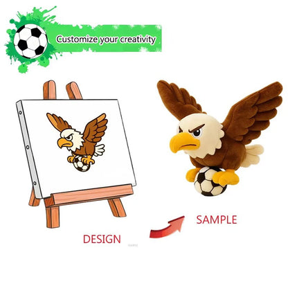 OEM ODM  Manufacturer Custom Personalization 20cm Plush Dolls Mascot  Custom Plush Toys