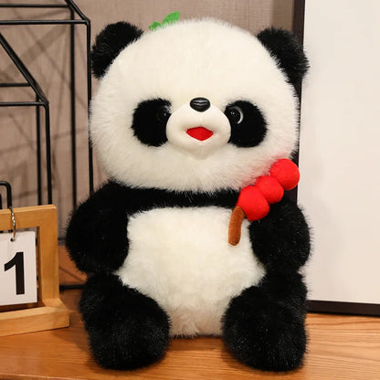 Factory Wholesale High Quality Plush Toys Sugar Treasure Panda Stuffed Animal Toy Panda Decoration