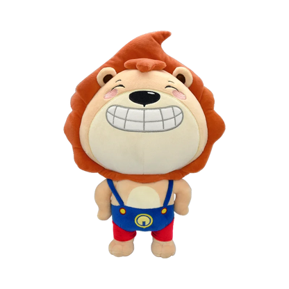 OEM/ODM Therapeutic Laughing Lion Plush Toy Custom Logo Design Birthday Gift Happy Companion Stuffed Animal Custom Sample Making