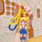 Beautiful Girl Keychain Doll Ornaments Exquisite Pendant Key Chain Creative Jewelry Gift Cartoon Wholesale
