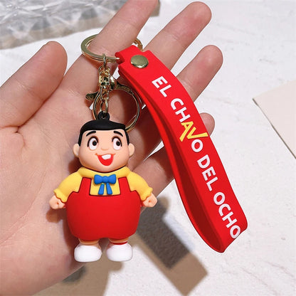 New Arrival Friday Night Funkin Toy Keychain Cute Bag Pendant Personality Rubber Key Ring Festival Gift Toy