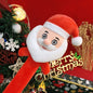 Creative Santa Claus Elk Pat Circle Christmas Patted Circle Christmas Bracelet Gifts Ornaments Toys